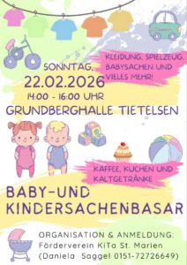 Kindersachenbasar Tietelsen 2026